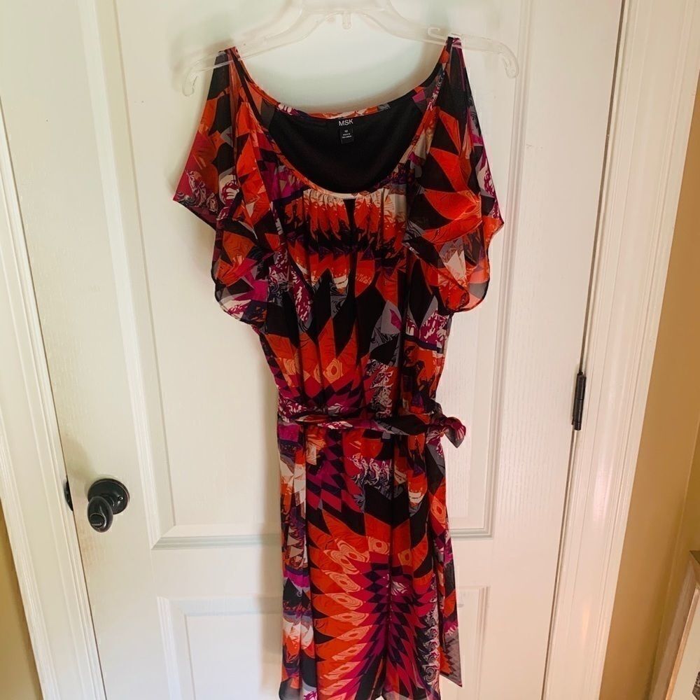 Beautiful MSK Fall Dress - Picture 2 of 5